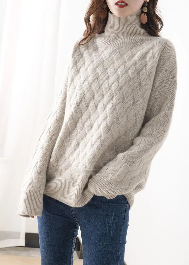 Evelyn Oversized Wool Pullover