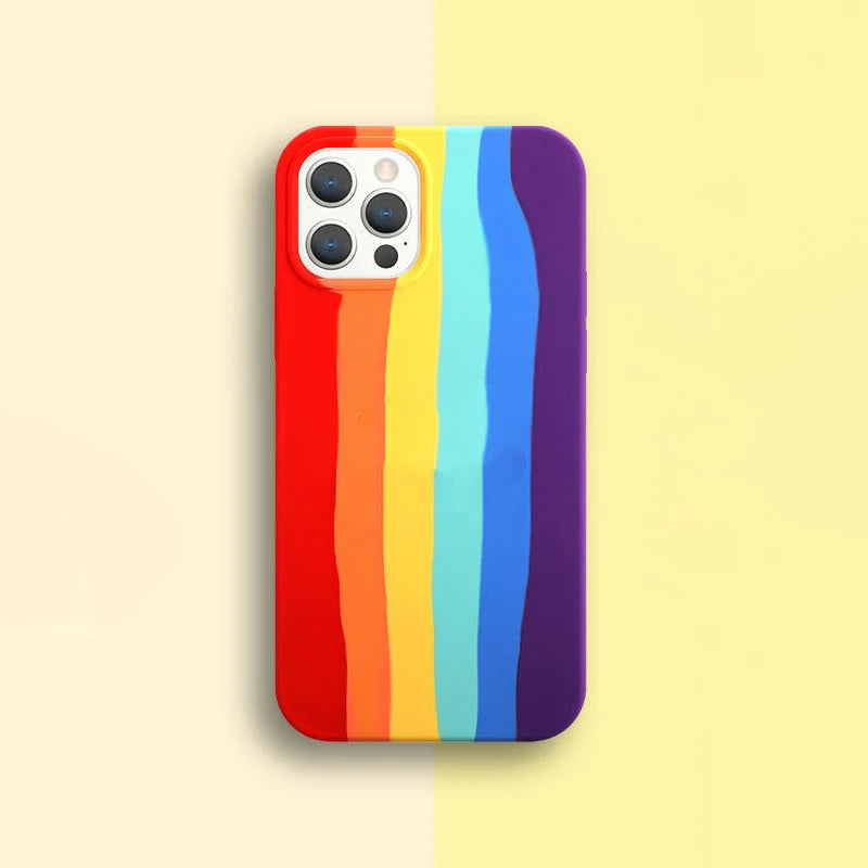 Rainbow Silicone Phone Case