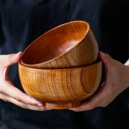 Japanese Date Wood Bowl