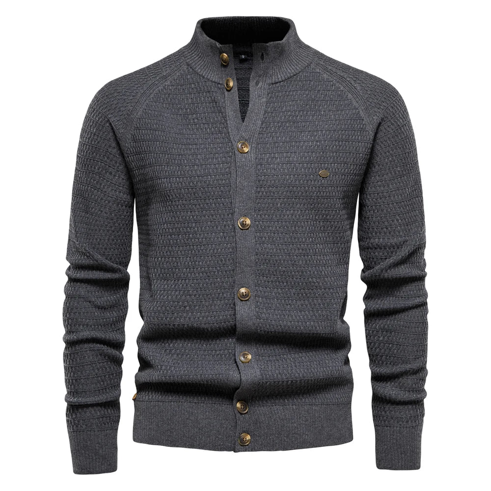 Men Cardigan  Gray