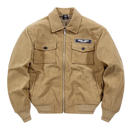 Corduroy Baseball Jacket