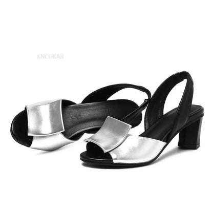 Elegance Heels Slingback Sandals