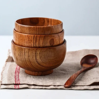 Japanese Date Wood Bowl