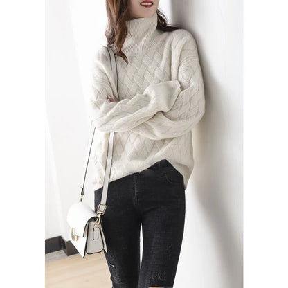 Evelyn Oversized Wool Pullover