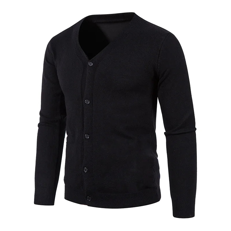 Hudson Slim V-Neck Cardigan