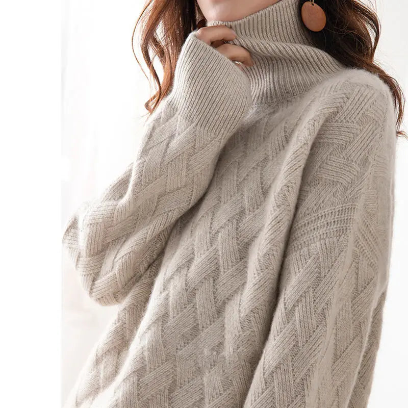 Evelyn Oversized Wool Pullover